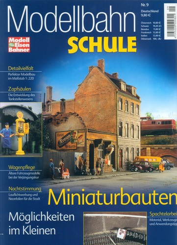 Modellbahn schule 9 - schule, nr.9